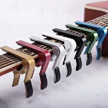 GongtuShop Yeşil Stil Evrensel Capo Gitar Aksesuarları Hızlı Değişim Kelepçe Anahtarı Alüminyum Alaşımlı Metal Akustik Klasik Gitar Capo Gitar Parçaları Için (Yurt Dışından)