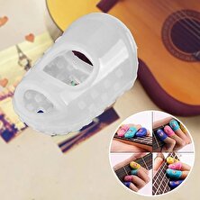 GongtuShop Pembes Tarzı Et Gitar Silikon Parmak Ucu Koruyucu Jel Parmak Koruyucular Guitarra Telleri Parmak Koruyucular Başparmak Tırnak Koruyucu Kapak Sıcak (Yurt Dışından)