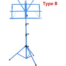 GongtuShop B-Mavi Stili Yazın Katlanır Mueet Standı Alüminyum Alaşımlı Tripod Müzik Enstrümanı Için Taşıma Çantası ile Tutucu Yüksekliği Ayarlanabilir Standlar (Yurt Dışından)