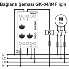 Tense Gerilim Koruma Rölesi Gk-04