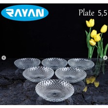 Rayan Plate Noktalı Cam Çerezlik