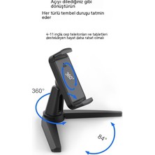 Maryun Tembel Insanlar Için Çok Fonksiyonlu Cep Telefonu 360 Derece Dönebilen Taşınabilir Stand (Yurt Dışından)