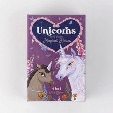 Unicorns & Other Magical Horses: 4 In 1 Card Game