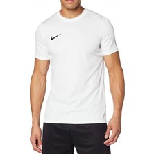 Nike Dry Park Vıı Erkek Tişört Beyaz Dri-FIT Teknolojisi ile Nefes Alabilir Kumaş S BV6708-100