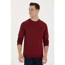 U.S. Polo Assn. Erkek Bordo Sweatshirt 50269412-VR014