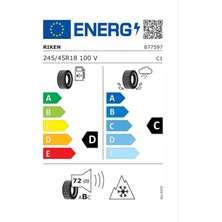 Riken 245/45 R18 100V Xl Snow Oto Kış Lastiği (Üretim Yılı: 2023)