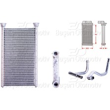 Wisco Kalorıfer Radyatoru Brazıng 245X132 mm Jeep Cherokee (Kk) 2.8 Crd [68003993AA]