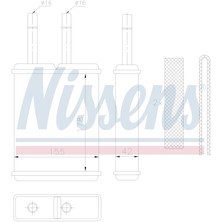Kalorıfer Radyatoru Brazıng Mt-At 175X162X35 mm Mazda 626 4 1.8 2.0 [GA5R]