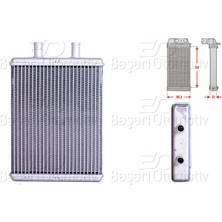 Kalorıfer Radyatoru Brazıng 220X185 mm Iveco Daıly 4 35S14, 35S14 [3802174]