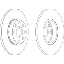 Fren Dıskı On Opel Astra G 1.2 16V [569058]