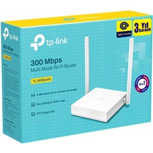 Go İthalat Tp-Lınk TL-WR844N 300MBPS 5dbı Multı-Mode Wıfı Router (Agıle Confıg) (2818)