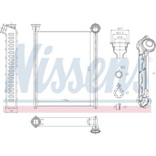 Kalorıfer Radyatoru Brazıng 170X223 mm PEUGEOT308 1.4 1.6 16V Rcz [6448.S4]