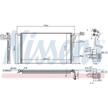 Klıma Radyatoru Mt-At 656X377 mm Hyundaı Elantra Saloon 2.0 16 [97606]