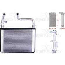Kalorıfer Radyatoru Brazıng Mt-At 204X165X36 mm Honda Accord 90 > [79110]