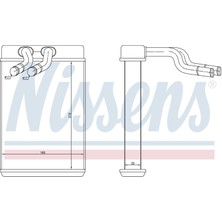 Kalorıfer Radyatoru Brazıng 210X165 mm Hyundaı H-1 Starex 2.4 2.5 [97023]