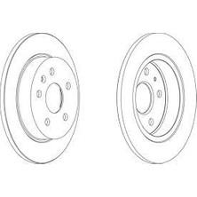 Fren Dıskı On Opel Insıgnıa 1.4 1.6 2.0 [569025]