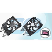 Wisco Fan Motoru Davlumbazlı (390 Mm-3 Fıs-7 KANAT-350W) Audı A1 Seat Ibıza Toledo [6R0121207QS1]