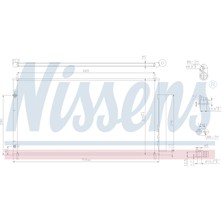 Klıma Radyatoru Mt-At 706X371X16 mm Honda Cıvıc Hb 1.4 Benzın. [80110]