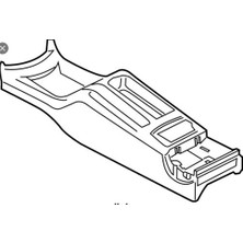 El Fren Konsolu Grı Vw Golf4 Bora 98 > [1J0863323N3SG]