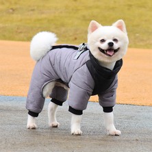 Youyou Dört Ayaklı Su Geçirmez Köpek Yavrusu Giysileri (Yurt Dışından)