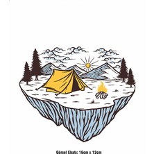 F17 Ajans Kamp Çadır Ütü ile Yapışan Tekstil Dtf Baskı