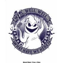 F17 Ajans What Have We Here? Hayalet Ütü ile Yapışan Tekstil Dtf Baskı