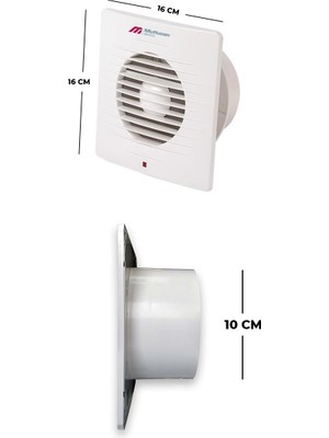 Mutlusan 100MM 2250RPM 12W Aspiratör