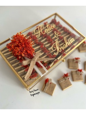 Party Housee Organizasyon Kişiye Özel Isim Etiketli Isteme Çikolatası