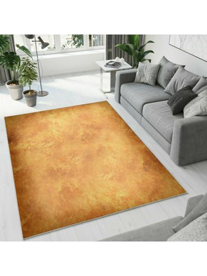 Colorix Carpet Dijital Baskı Dekoratif Kaymaz Taban Yıkanabilir Halı NO:1154