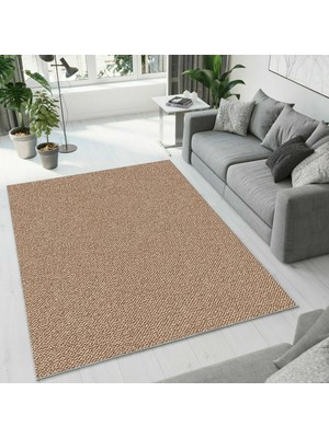Colorix Carpet Dijital Baskı Dekoratif Kaymaz Taban Yıkanabilir Halı