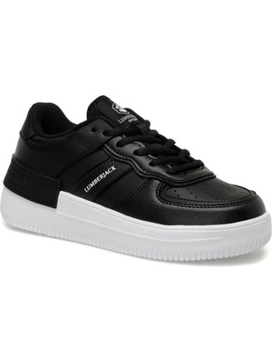 Lumberjack Freya Erkek Günlük Spor Ayakkabı Deri Malzeme Düz Taban Siyah Renk