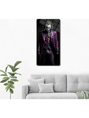 Decorita Cam Tablo | Modern Art Serisi | Dark Knight | 40CM x 80CM