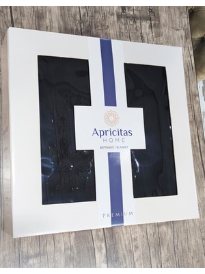 Apricitas Home Premium Battaniye Çift Kişilik 200X220 Antrasit