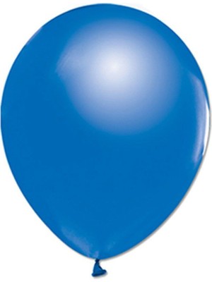 Balonevi Metalik Mavi Balon 12 Inç 12LI - Yubi Oyuncak