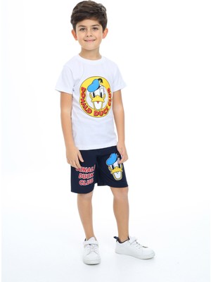 Kinderos Donald Duck Baskılı Alt Üst Takım 2017