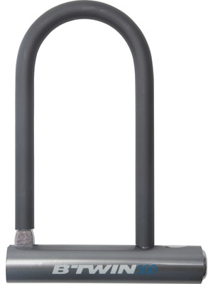 Decathlon Btwin 500 Gri U Bisiklet Kilidi