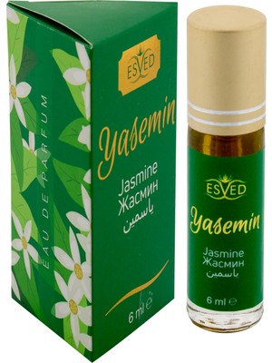 Esved Yasemin Kokusu Aromatik Alkolsüz Esans 6 ml EDP Cinsiyete Uygun Hediye Seçeneği