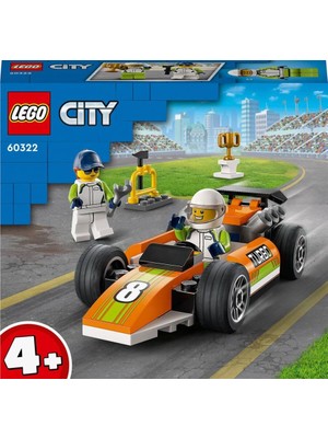 LEGO City Yarış Arabası 60322 10 Parça Hediye Seti Eğlenceli Oyunlar İçin