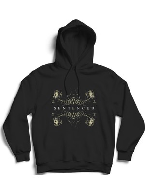 The Fame Sentenced, DK02, Rock Metal Müzik Grubu Kapüşonlu Sweatshirt Hoodie