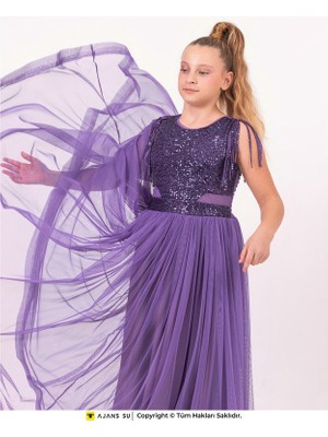 Ramon & Artos Abiye ve Mezuniyet Bel Detaylı Kız Elbise