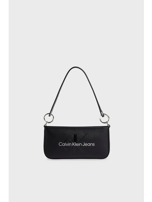 Calvin Klein Logolu Fermuarlı Mini Çanta K60K6106790GL Bayan Çanta K60K610679 0gl