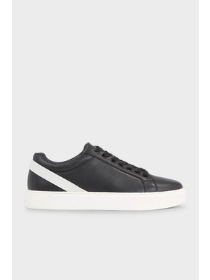 Calvin Klein Logolu Deri Sneaker Ayakkabı HM0HM012920GM Erkek Ayakkabı HM0HM01292 0gm