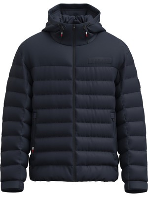 Tommy Hilfiger Mıd New York Hooded Jacket Erkek Mont