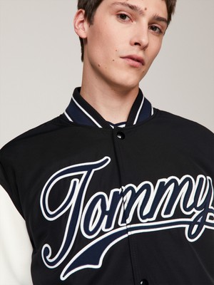 Tommy Hilfiger Tjm Letterman Jacket Erkek Mont