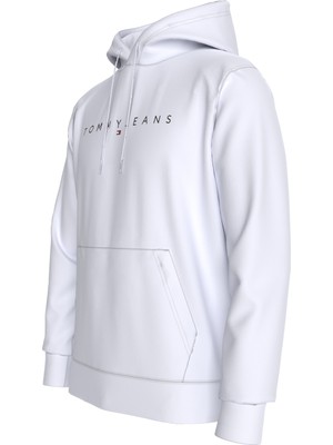 Tommy Hilfiger Tjm Reg Lınear Logo Hoodie Ext Erkek Sweatshirt