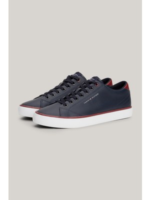 Calvin Klein Th Hı Vulc Core Low Leather Erkek Sneaker Ayakkabı