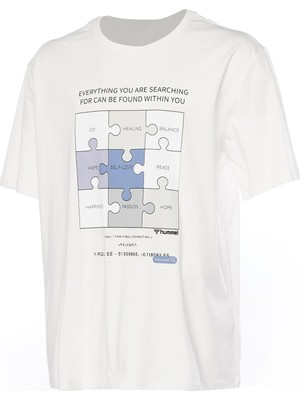 Hummel Hmldanniel Oversize Erkek Beyaz T-Shirt 911884-9003