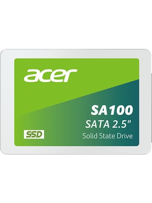 Acer SA100 1920GB SSD M.2 PCIe (NVMe) Bağlantı Tipi 2000 MB/s Okuma 2000 MB/s Yazma Hızı