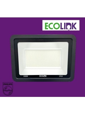 Ecolink Floodlight Projektör 200W 6500K