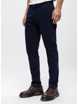 Back And Bond Slim Fit Lacivert Erkek Pantolon B33W32005